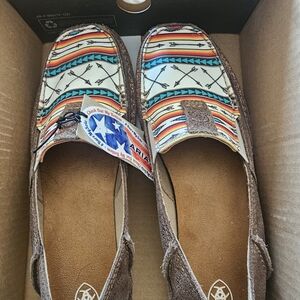 Ariat Women's Brown and Multicolor Flats